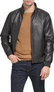 Tommy Hilfiger Faux Leather Bomber Jacket