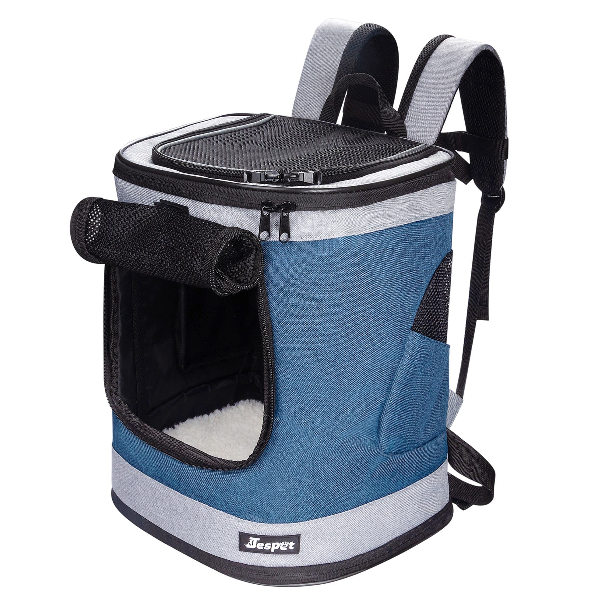 JESPET Pet Soft Backpack Carrier 13" in Blue at Nordstrom