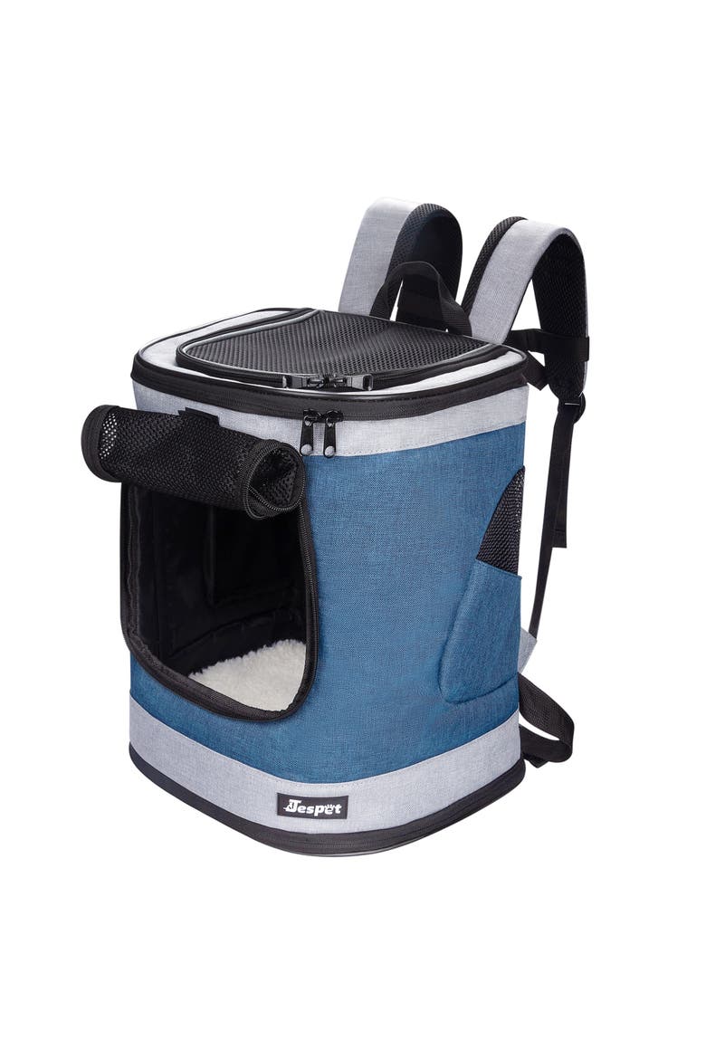 Pet Soft Backpack Carrier 13", Main, color, Blue