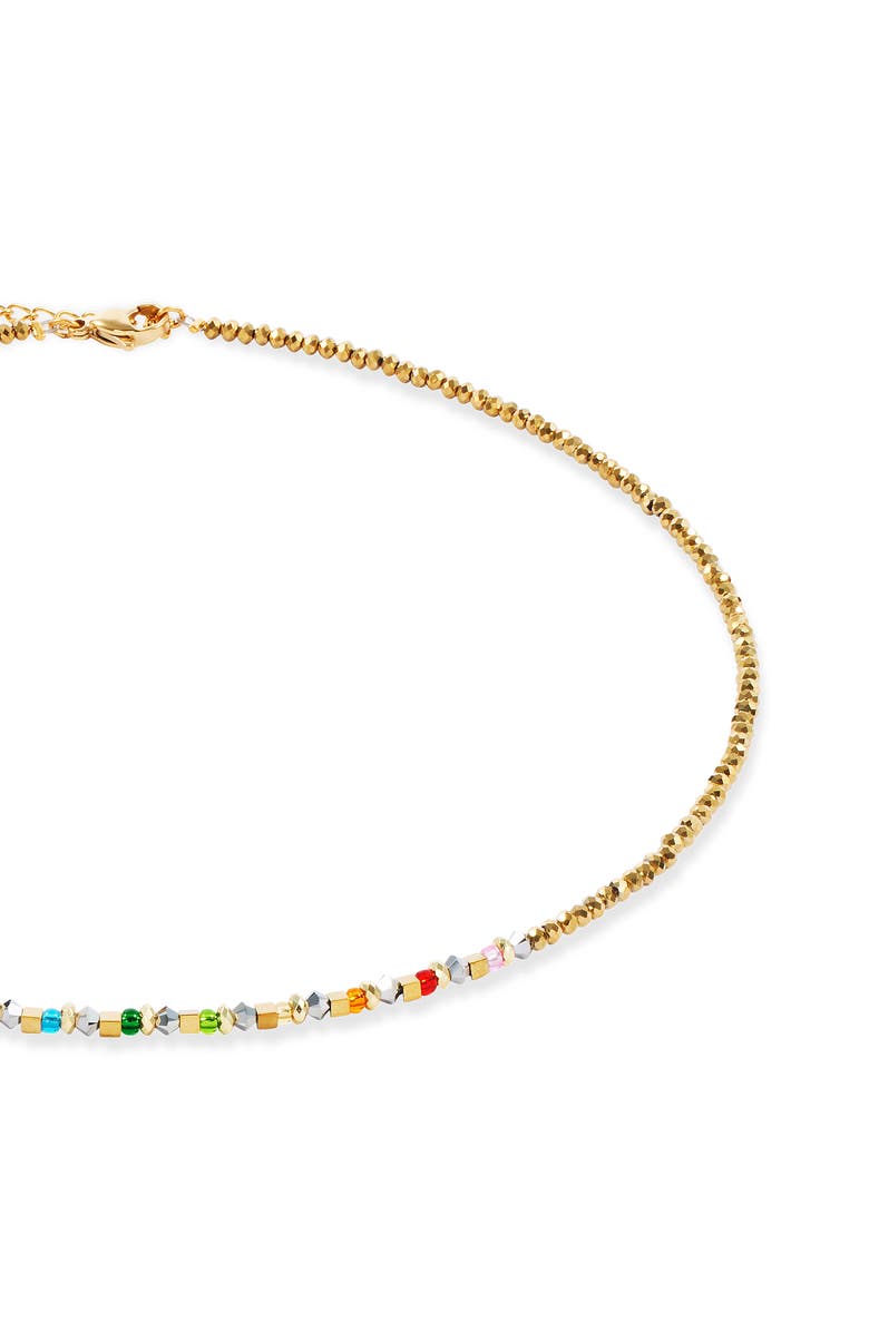 COEUR DE LION Golden Whisper Necklace, Alternate, color, Rainbow