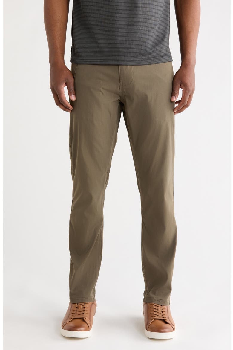 Water Resistant Five-Pocket Utility Pants, Main, color, WHEAT