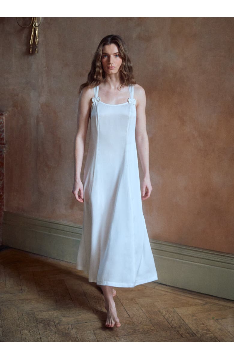 If Only If Vivien Nightdress, Alternate, color, Ivory