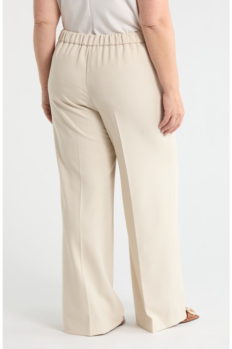 The Lennox Wide Leg Trousers, Alternate, color, BEIGE OATMEAL
