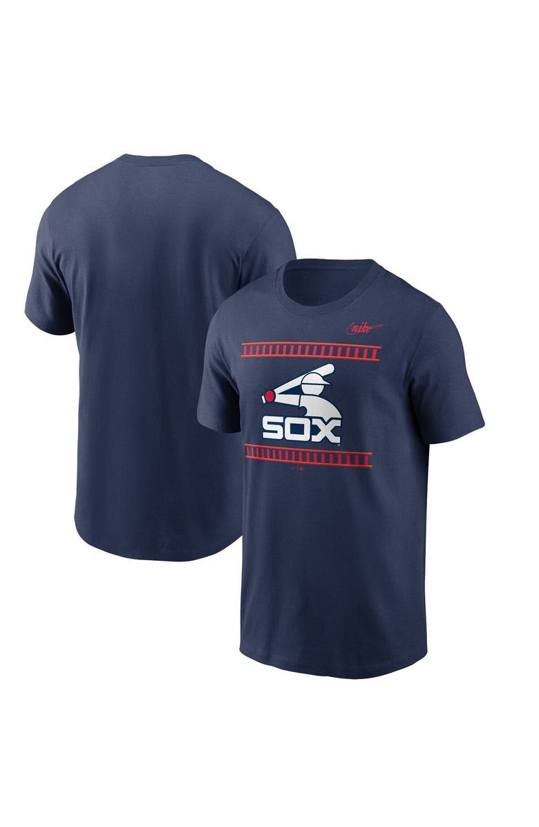 Nike Men's Nike Navy Chicago White Sox Cooperstown Collection Hometown T-Shirt, Main, color, Navy