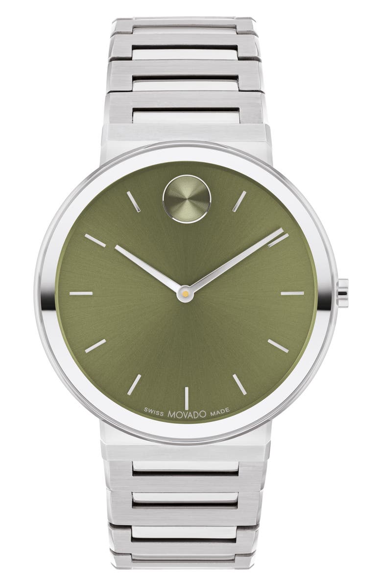 Movado Horizon Bracelet Watch, 40mm, Main, color, 