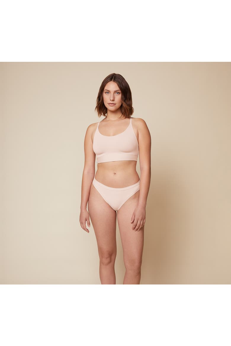 Bliss Racerback Bralette, Alternate, color, Rose