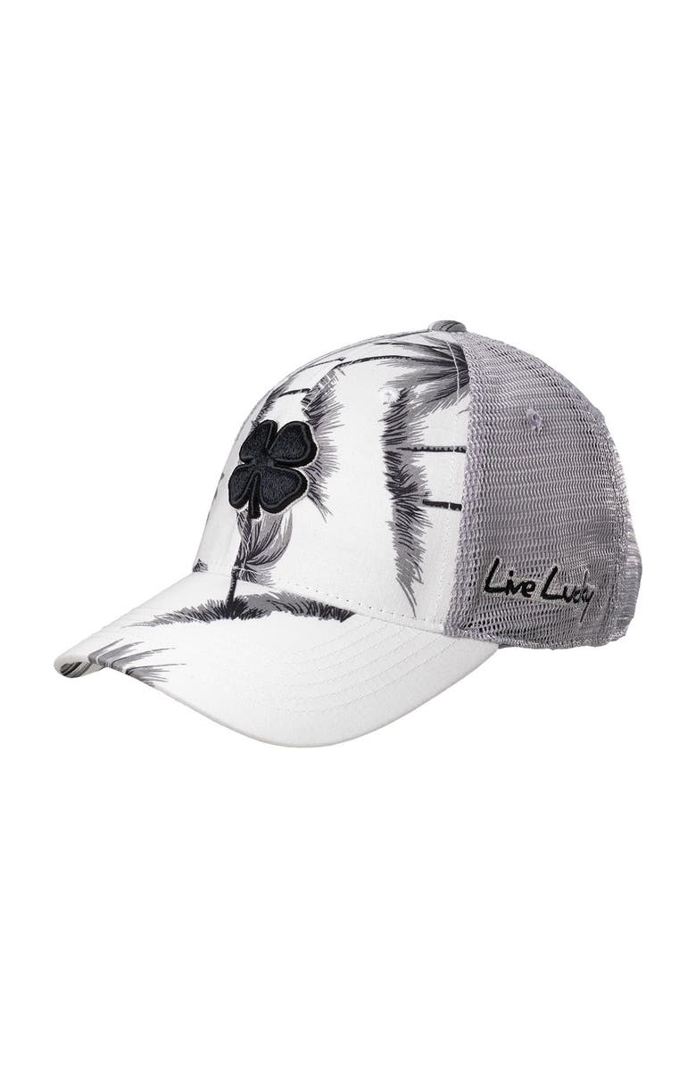 Black Clover Island Luck 9 Hat, Alternate, color, White
