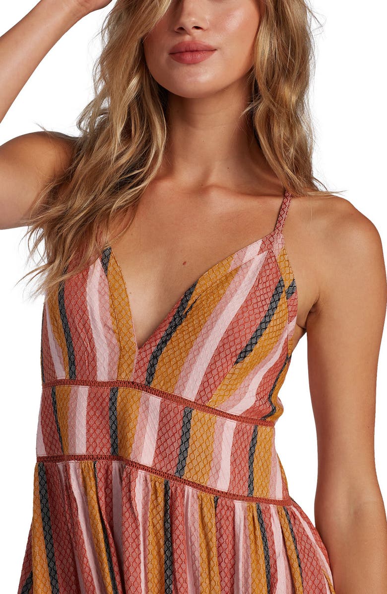 Roxy New Silver Light Minidress, Alternate, color, 