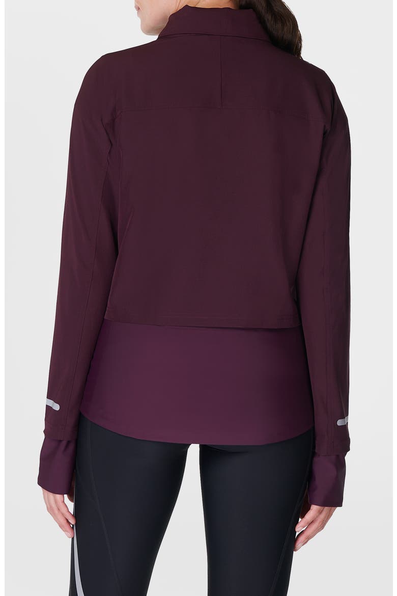 Fast Track Running Jacket, Alternate, color, MIDNIGHT CHERRY PURPLE