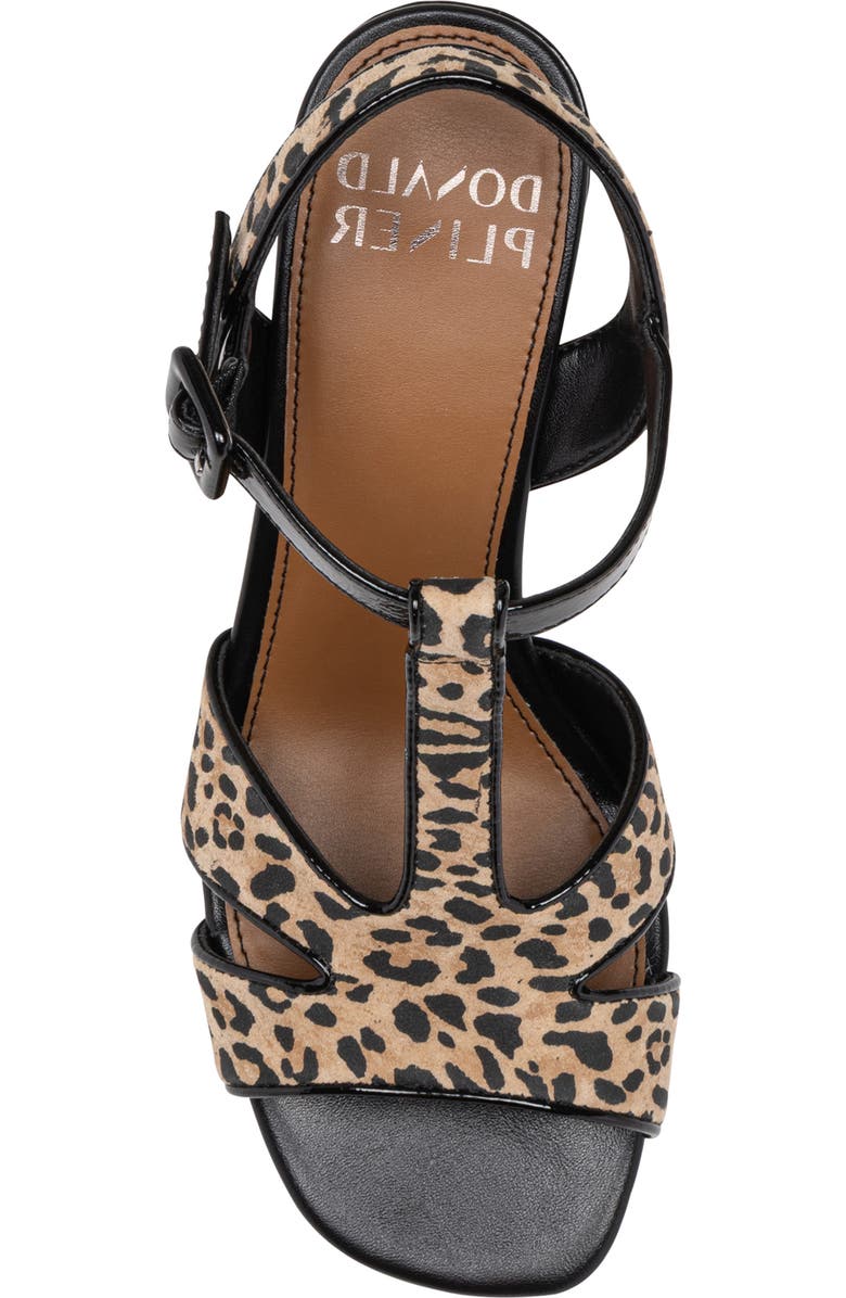Donald Pliner T-Strap Sandal, Alternate, color, Leopard/ Leopard