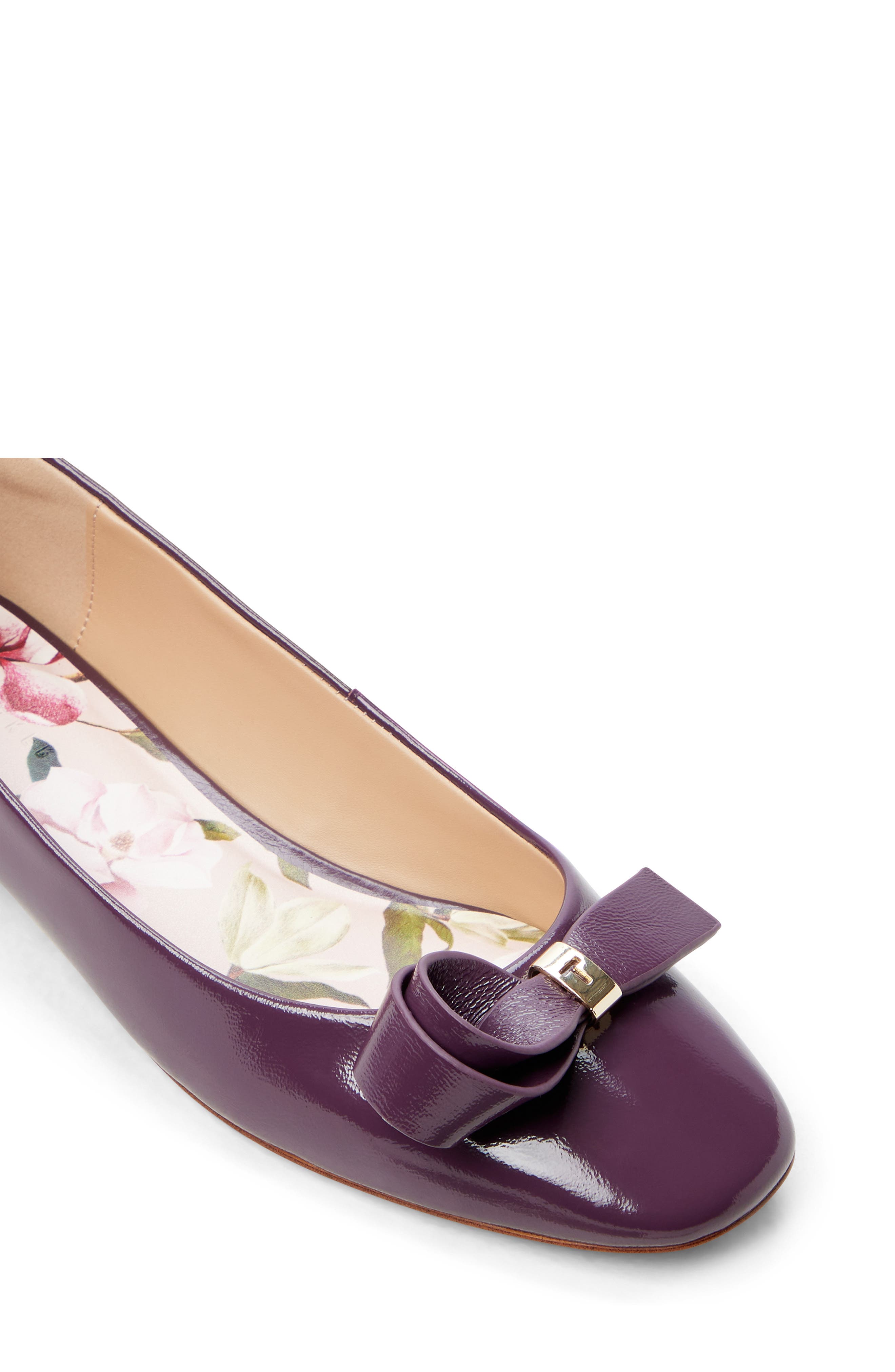 Claire Bow Flat, Alternate, color, SMOOTH WINE