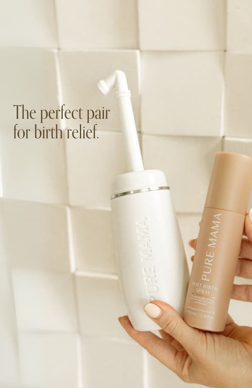 Pure Mama Peri Wash Bottle In White