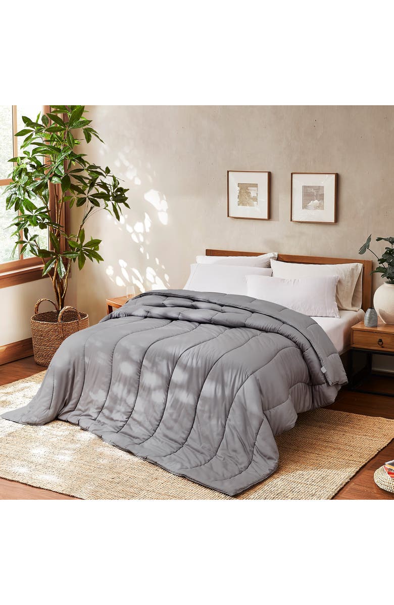 Modern Threads Tencel<sup>®</sup> Lyocell Comforter, Alternate, color, Platinum