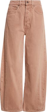 Veronica Beard Ryder High Waist Barrel Leg Jeans