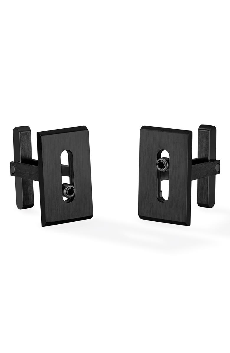Messika Titanium Move Diamond Cuff Links, Main, color, 