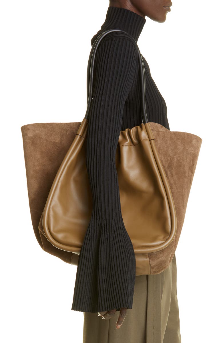 Proenza Schouler Extra Large Tie Dye Ruched Leather Tote, Alternate, color,