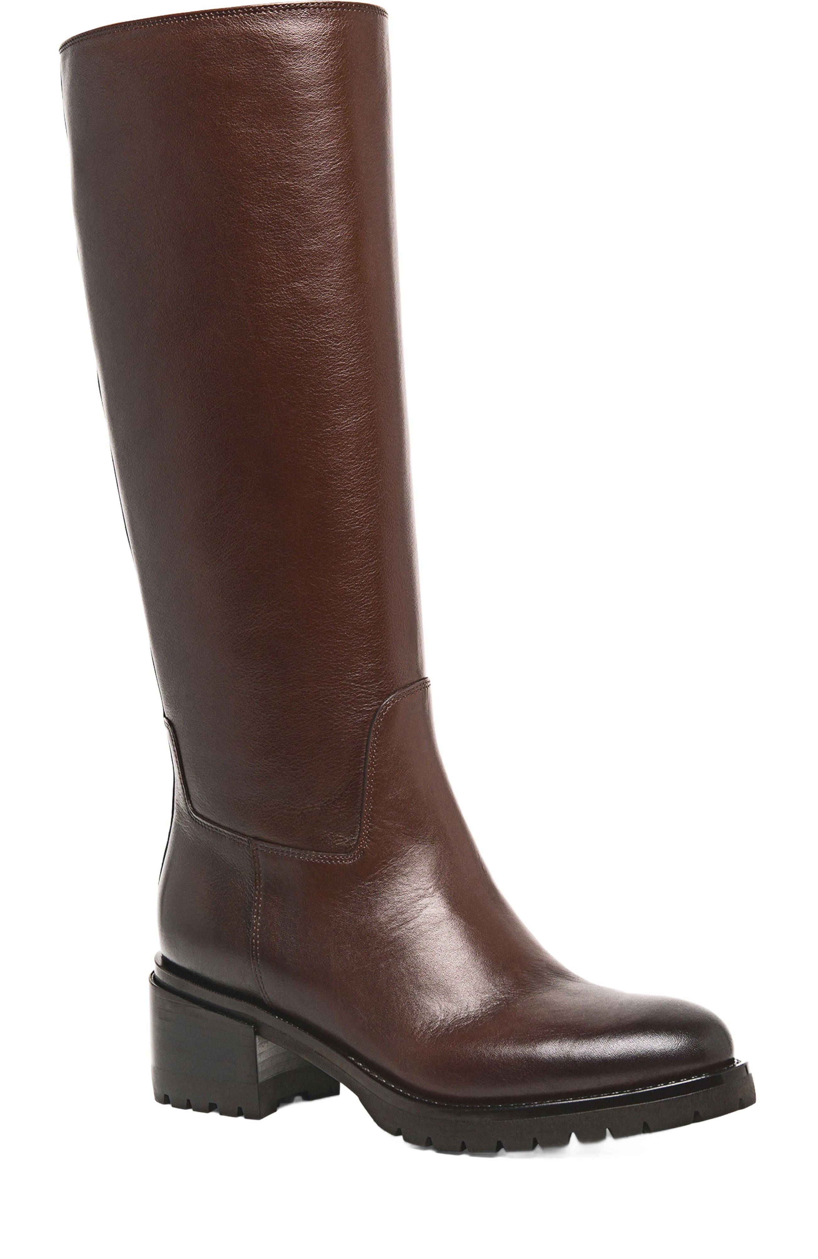 Santoni Women’s leather boot, Alternate, color, 