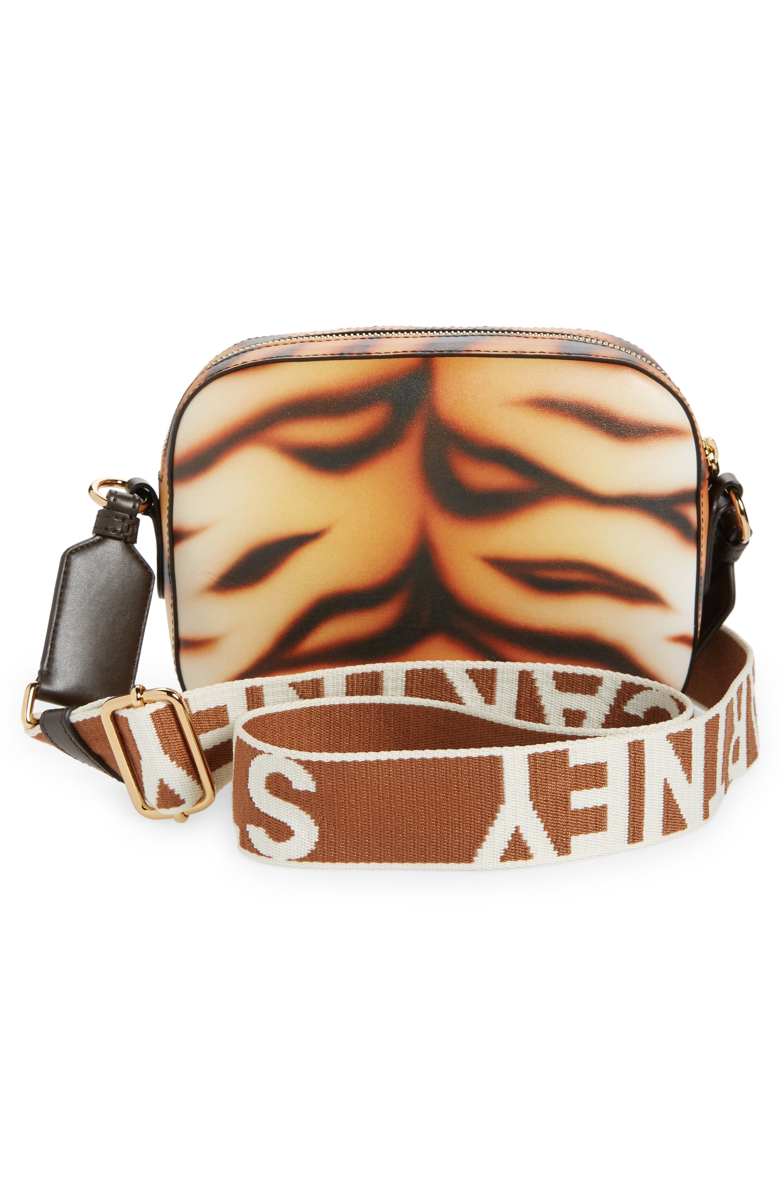 Stella McCartney Year of the Tiger Faux Leather Crossbody Camera Bag, Alternate, color, 