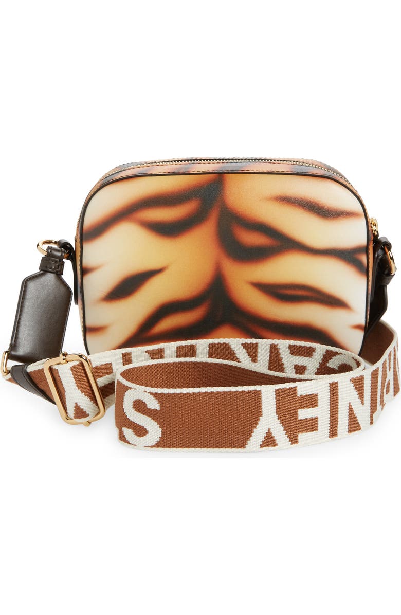 Stella McCartney Year of the Tiger Faux Leather Crossbody Camera Bag, Alternate, color,