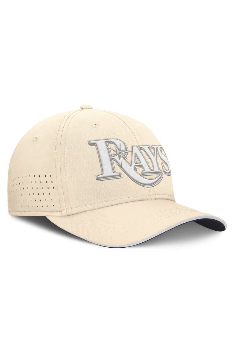 Nike Men's Nike Cream Tampa Bay Rays Rise Performance Flex Hat, Alternate, color, Cream