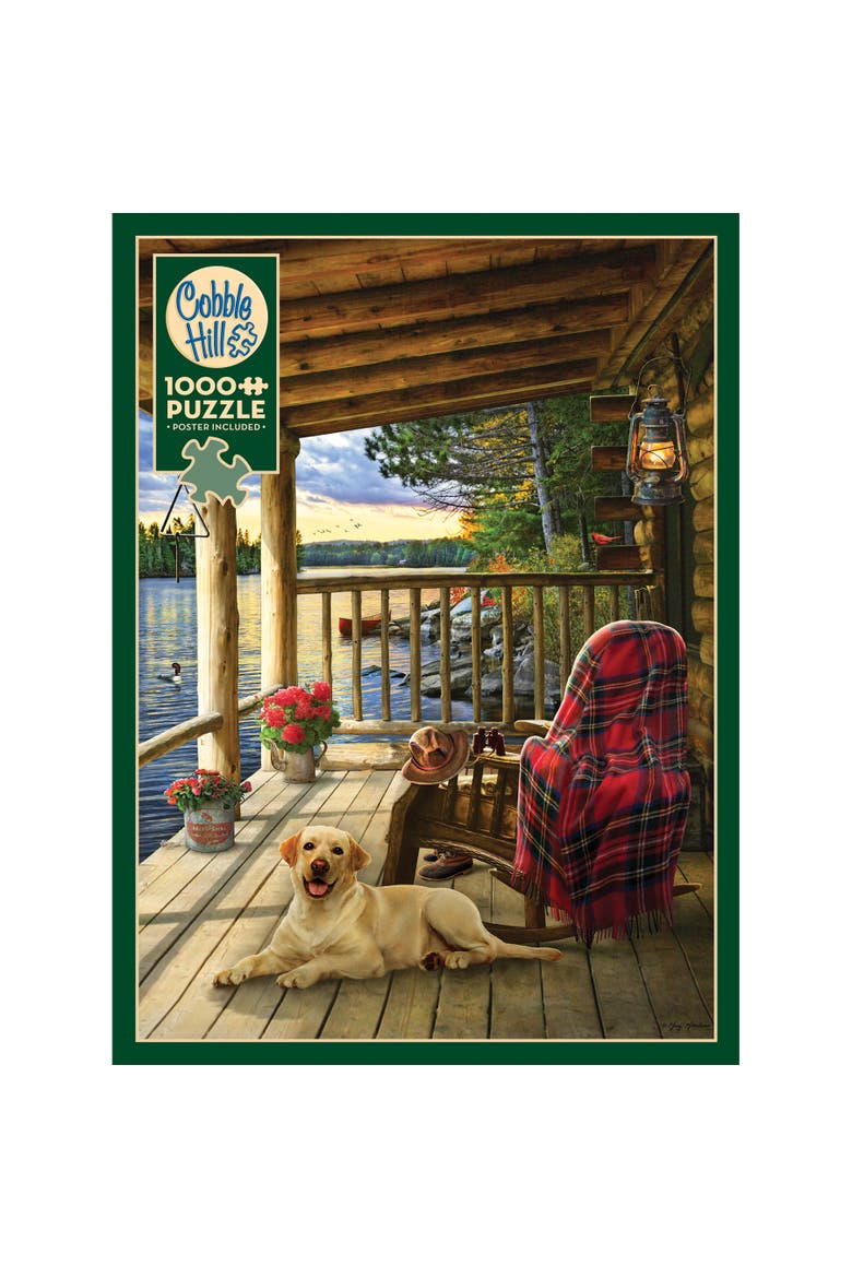 Cabin Porch 1000 Piece Puzzle, Alternate, color, Multicolored