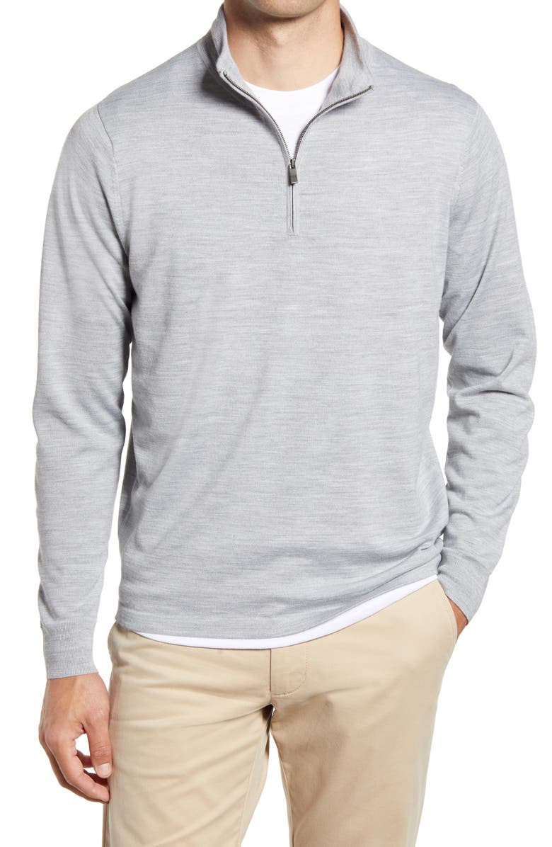 Nordstrom Men's Shop Tech-Smart CoolMax<sup>®</sup> Quarter Zip Pullover, Main, color,