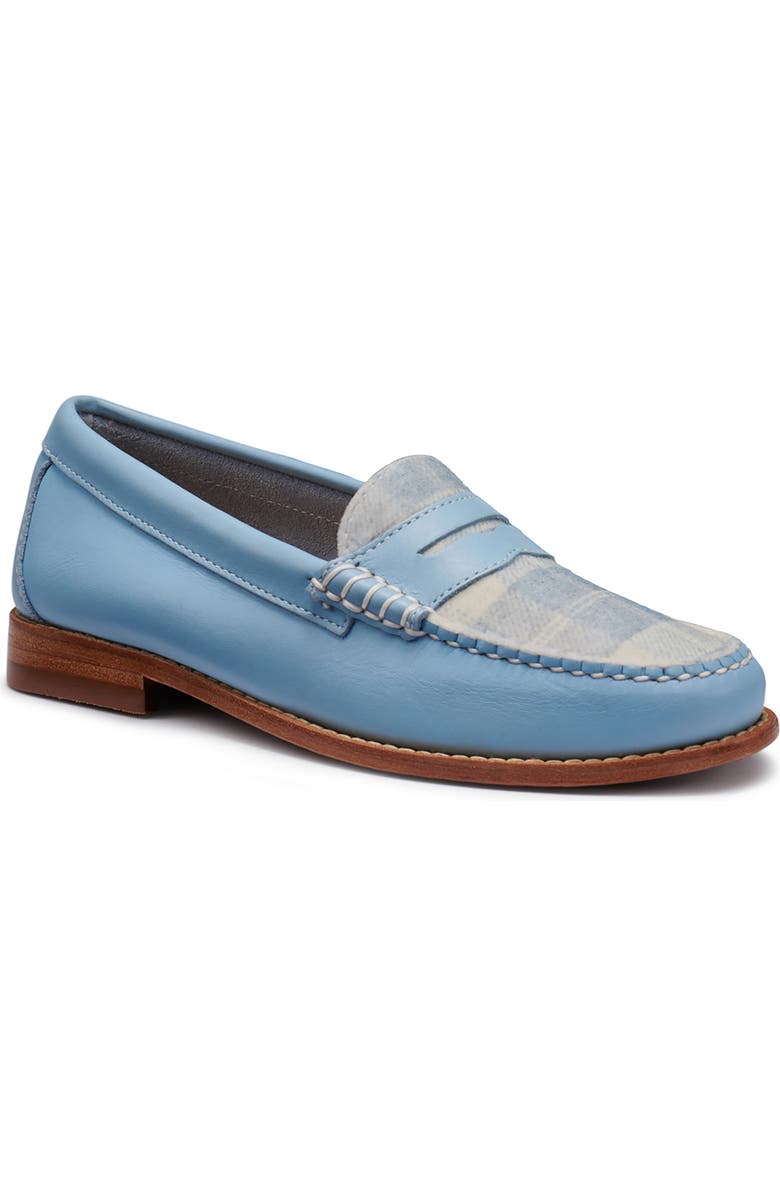 G.H.BASS Whitney Plaid Weejuns<sup>®</sup> Penny Loafer, Main, color,