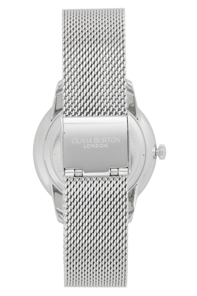 Swirl LE Mesh Strap Watch, 32mm, Alternate, color, BEIGE