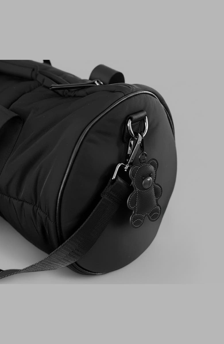 Blvck Teddy Charm, Alternate, color, Black