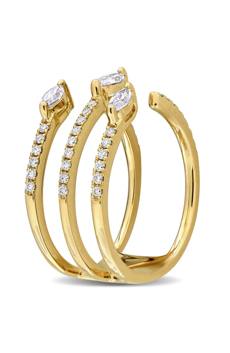 Julianna B. Diamond Open Ring 14k, Alternate, color, 14K Yellow Gold