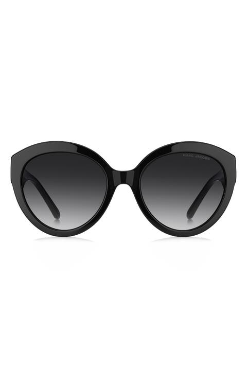 56mm Cateye Sunglasses