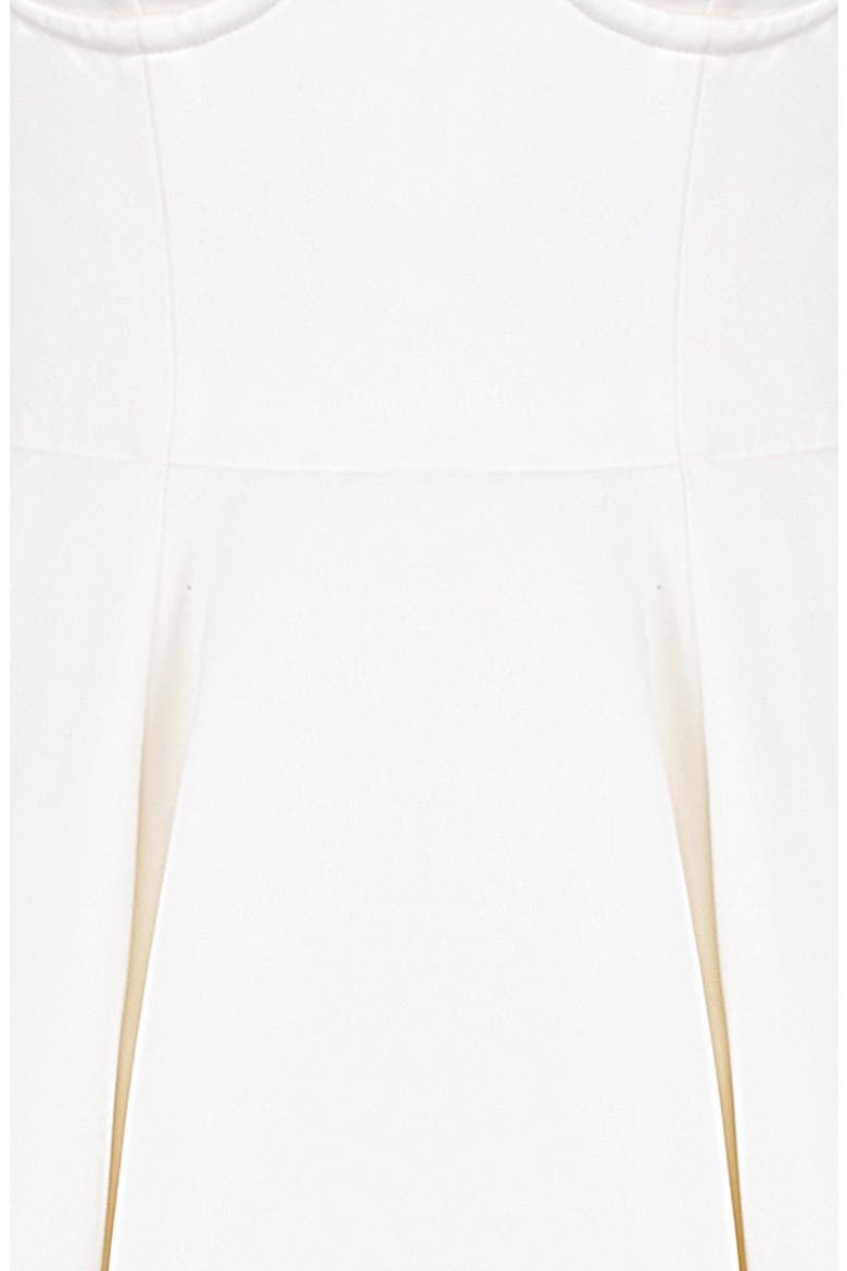 mademoiselle bustier stretch satin midi dress Mademoiselle Bustier Stretch Satin Midi Cocktail Dress (Women)