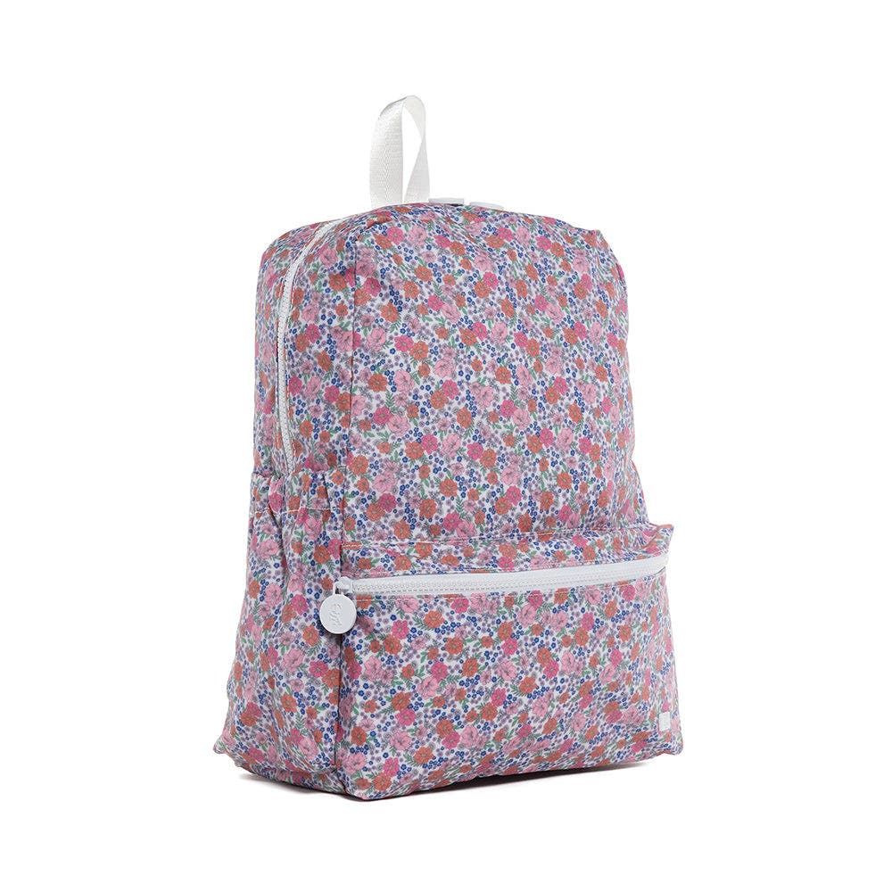 TRVL Design Garden Floral Backpack, Alternate, color, Pink