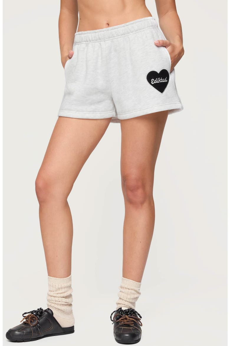 Big Love Sweat Shorts, Main, color, GRAY-MELANGE