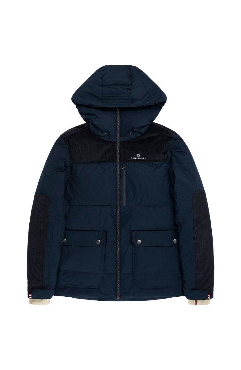 Amundsen Groomer Jacket Mens, Main, color, Faded Navy