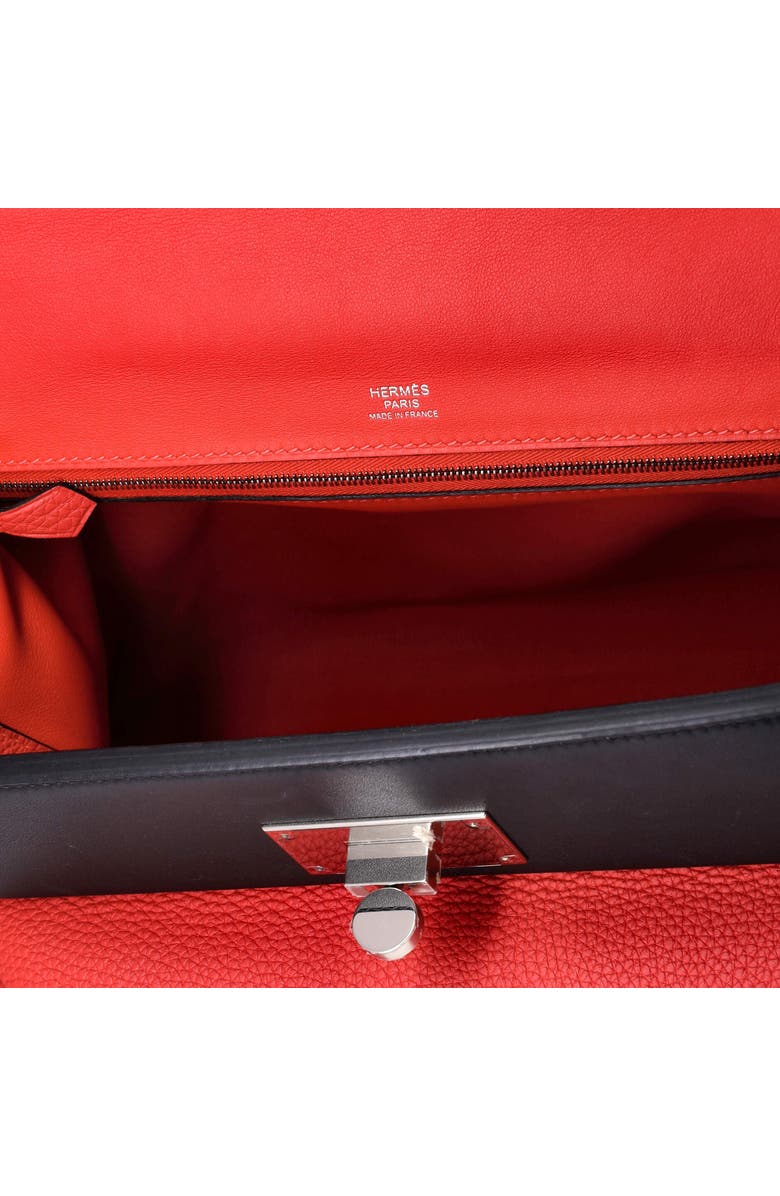 Pre-Owned Hermes 24/24 Bag Bicolor Togo with Swift 35, Alternate, color, Geranium