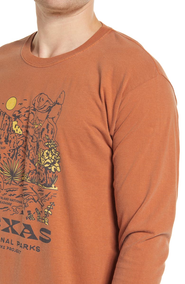 Parks Project National Parks of Texas Long Sleeve Graphic Tee, Alternate, color,