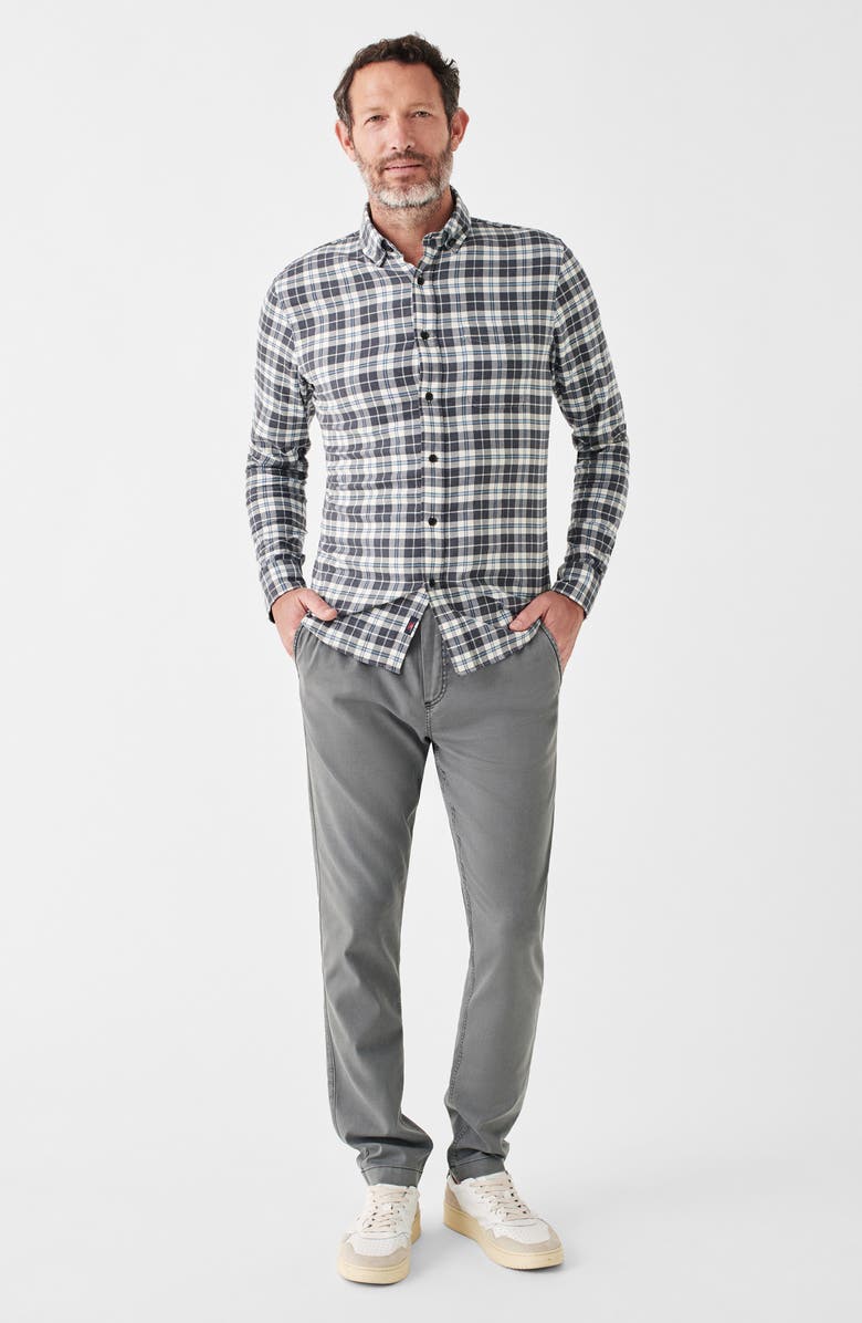 Faherty Movement Plaid Button-Up Shirt, Alternate, color, 