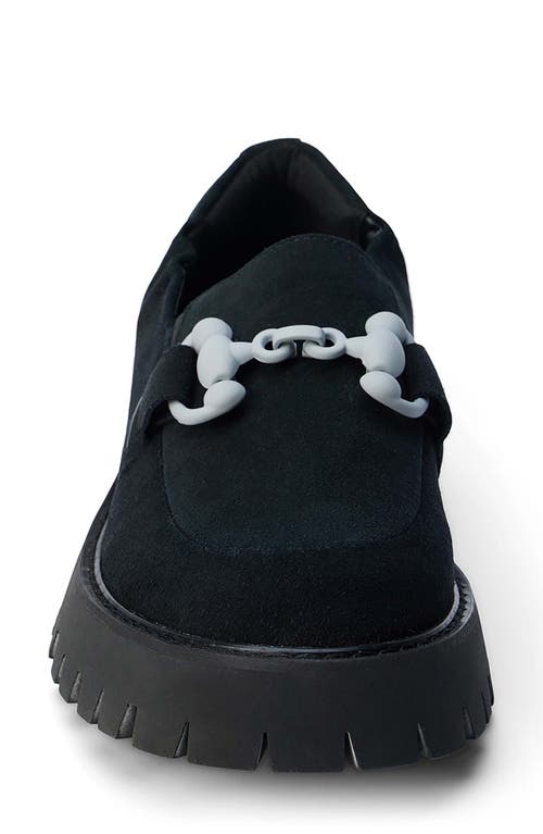 Matisse Hutch Bit Loafer In Black
