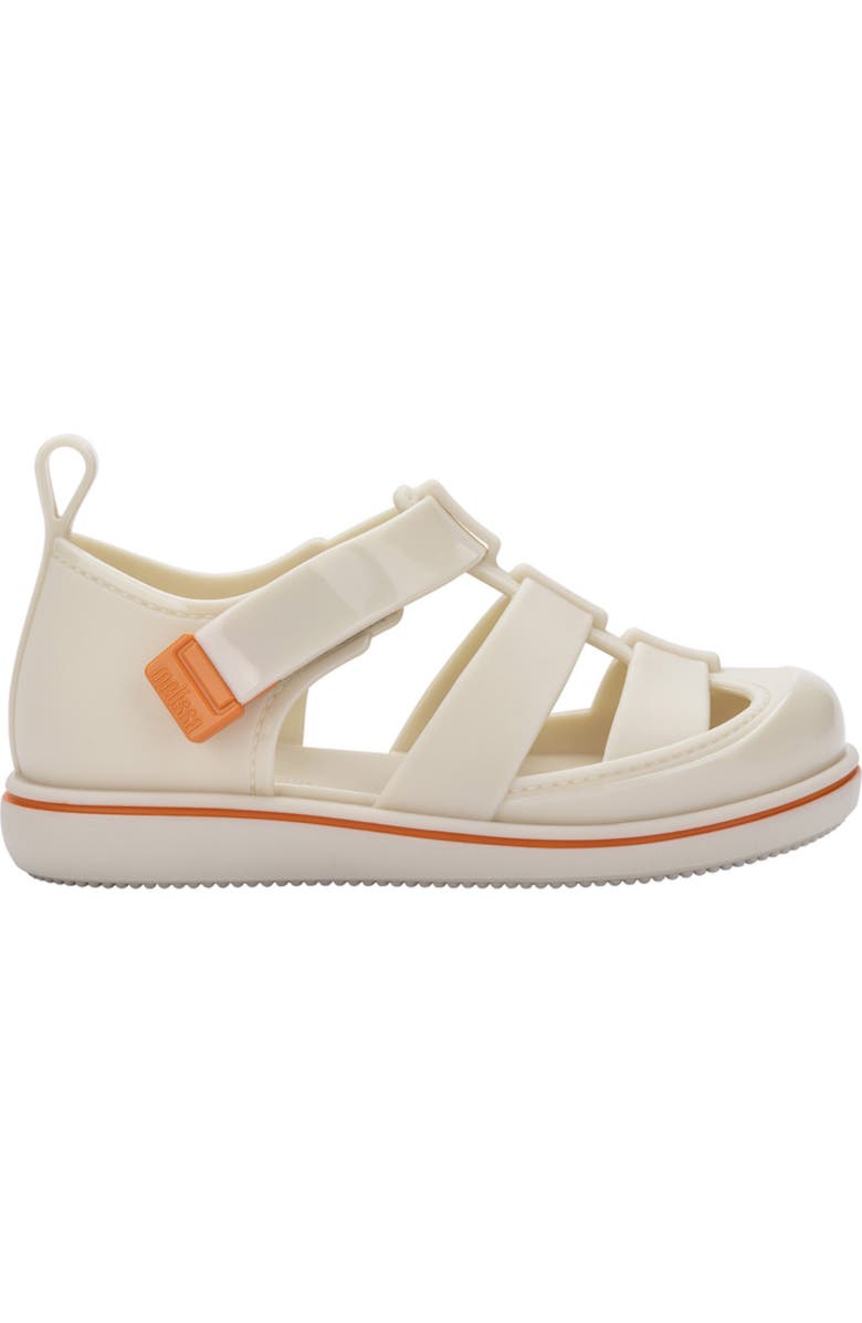 Mini Melissa Kids' Smash Jelly Sandal, Alternate, color, Beige