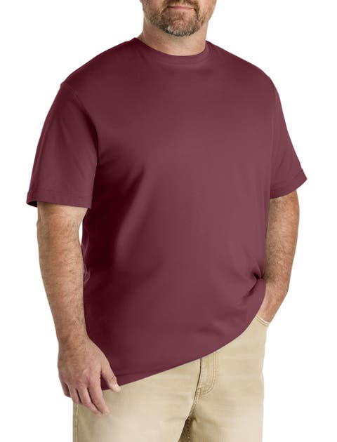 Big & Tall Moisture-Wicking Jersey T-Shirt