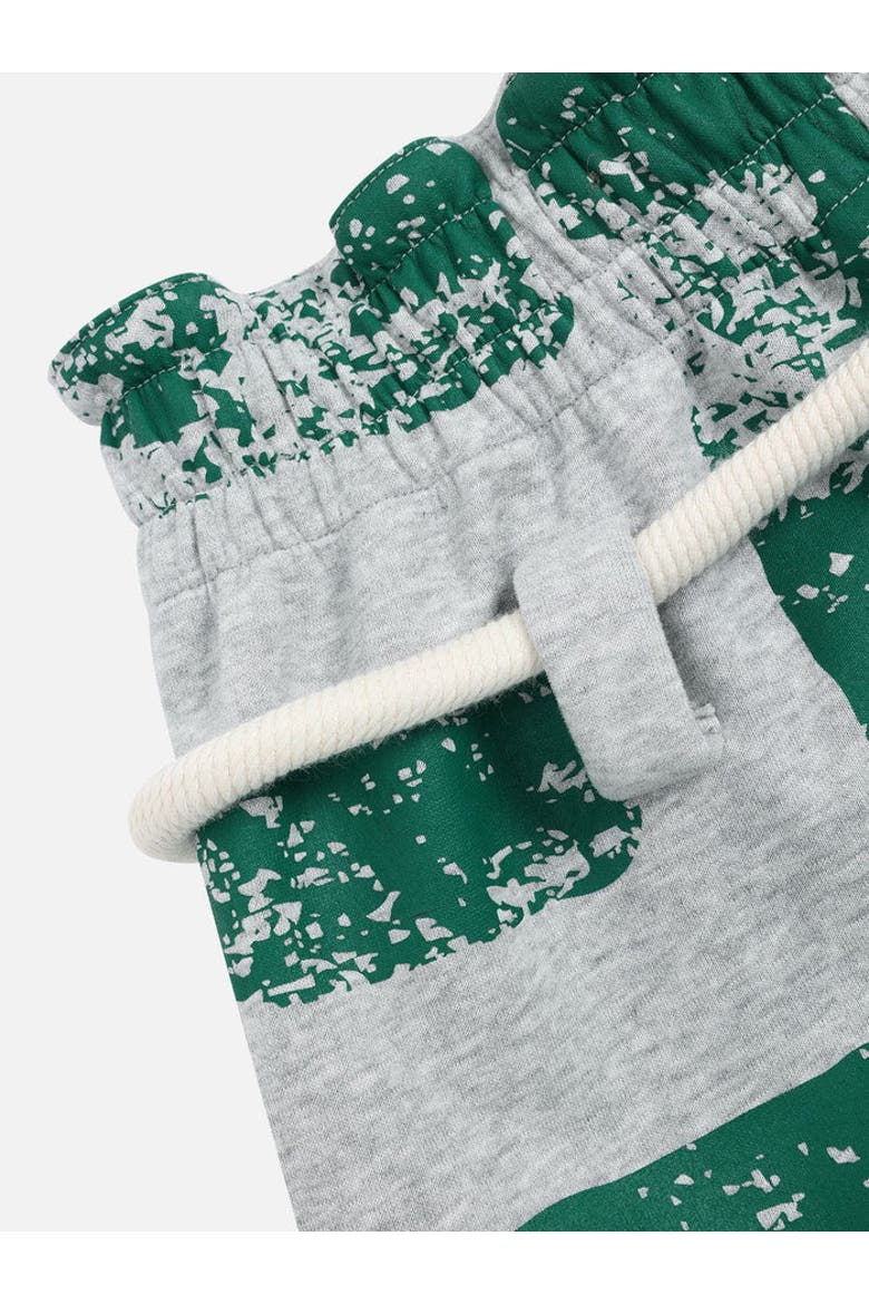 Graffiti Super Baggy Barrel Sweatpants, Alternate, color, Grey