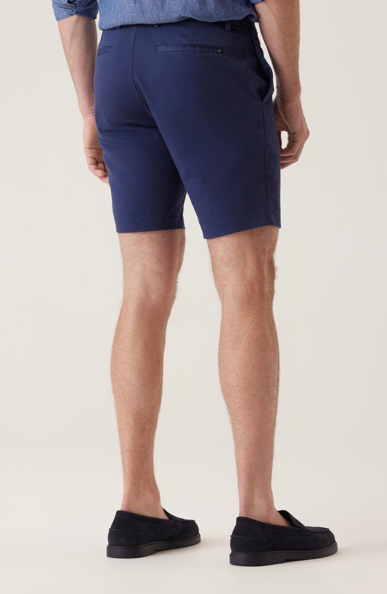 DEKE Oasis LuxeFlex Twill Bermuda Shorts, Alternate, color, Indigo