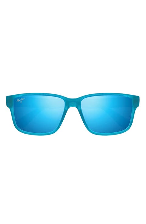 58mm PolarizedPlus2® Rectangular Sunglasses