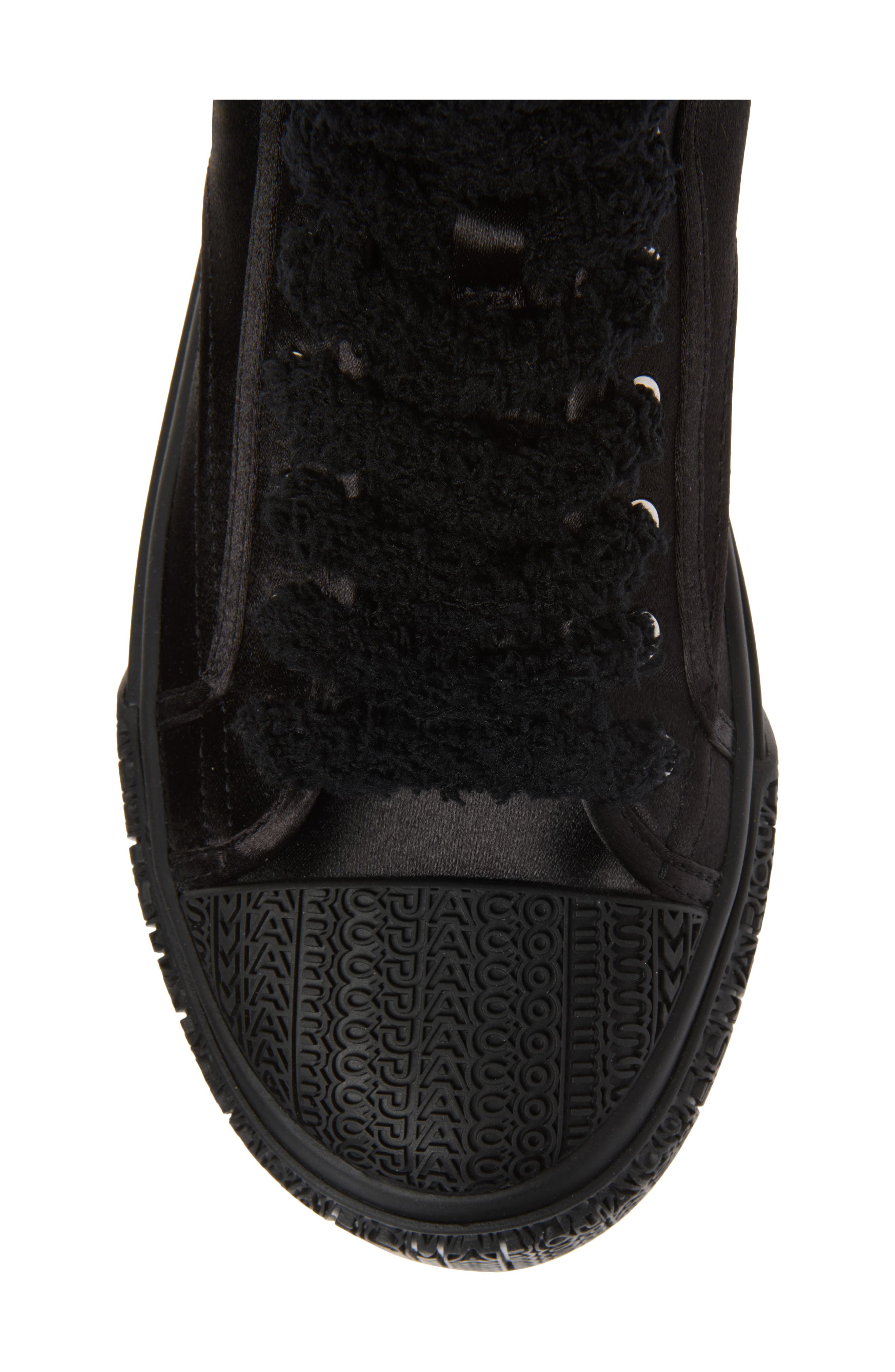 The High Top Sneaker, Alternate, color, BLACK