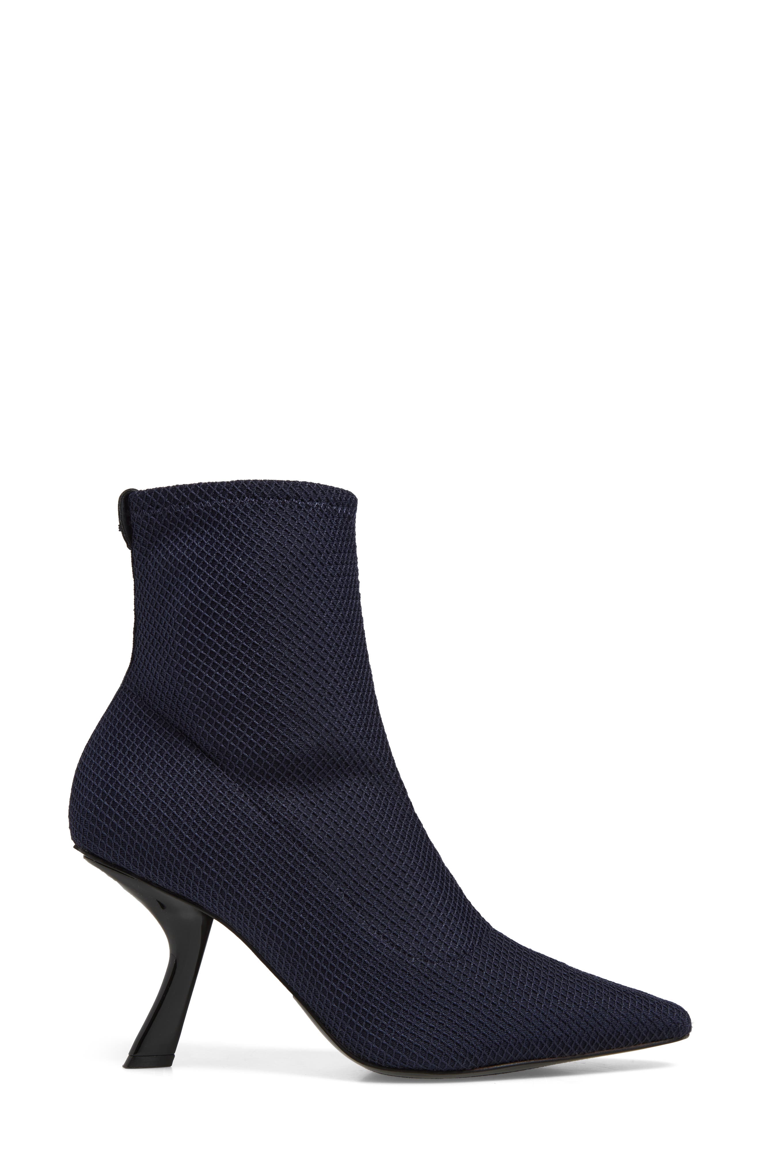 Kelsa Pointed Toe Bootie, Alternate, color, NAVY
