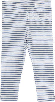 Lilly + Sid Organic Cotton Stripe Print Leggings