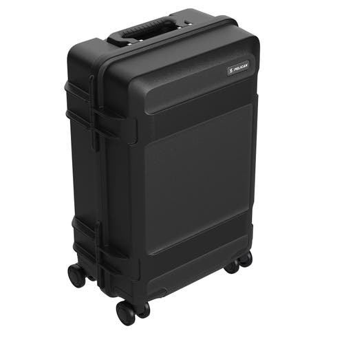 Pelican Atx Luggage Hardside 22 Inch Carry On Spinner Luggage In Black