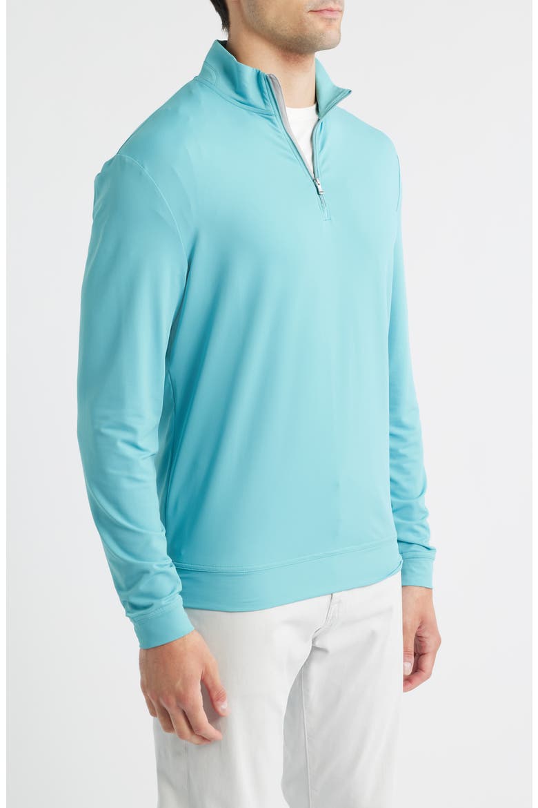 Motion Performance Quarter Zip Pullover, Alternate, color, TROPICAL