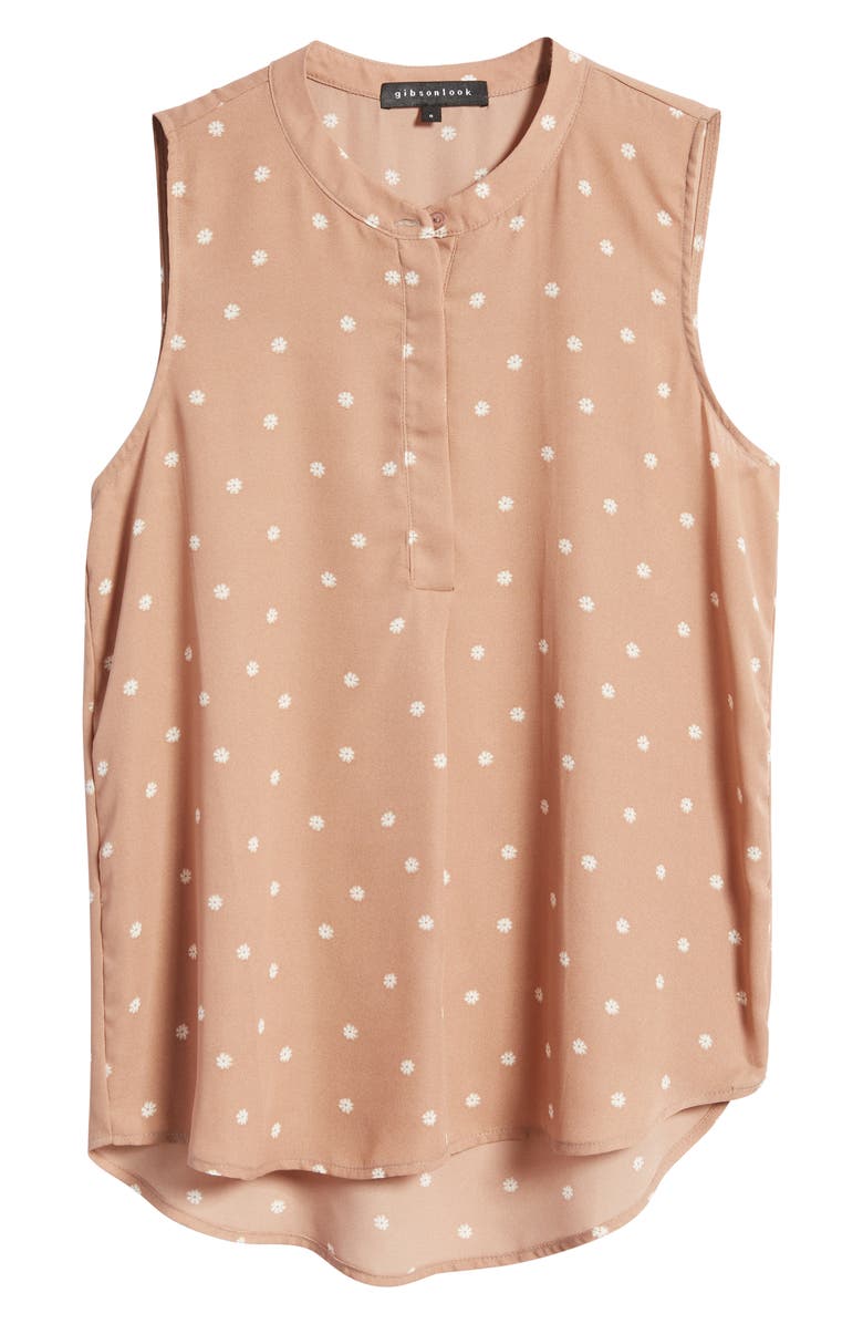 GIBSONLOOK Floral Print Blouse, Alternate, color, 